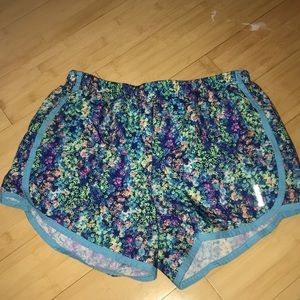 Colorful workout shorts